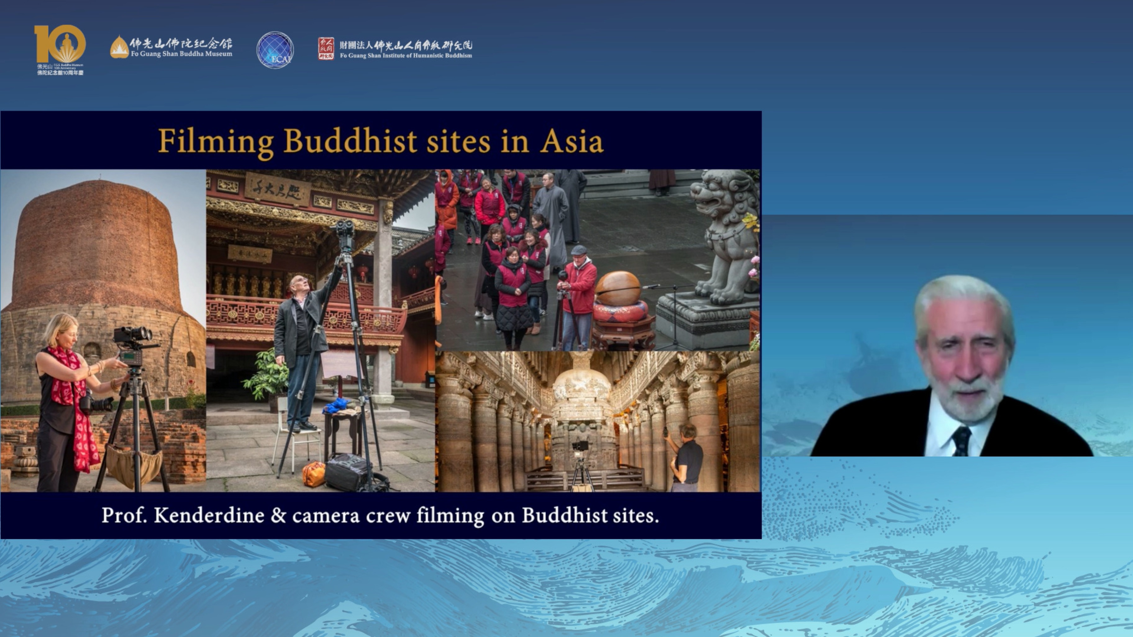 The abundance of Buddhist arts and cultures were documented using specialized equipment for panoramic 3-D photography, spherical VR cinematography, and photogrammetry.